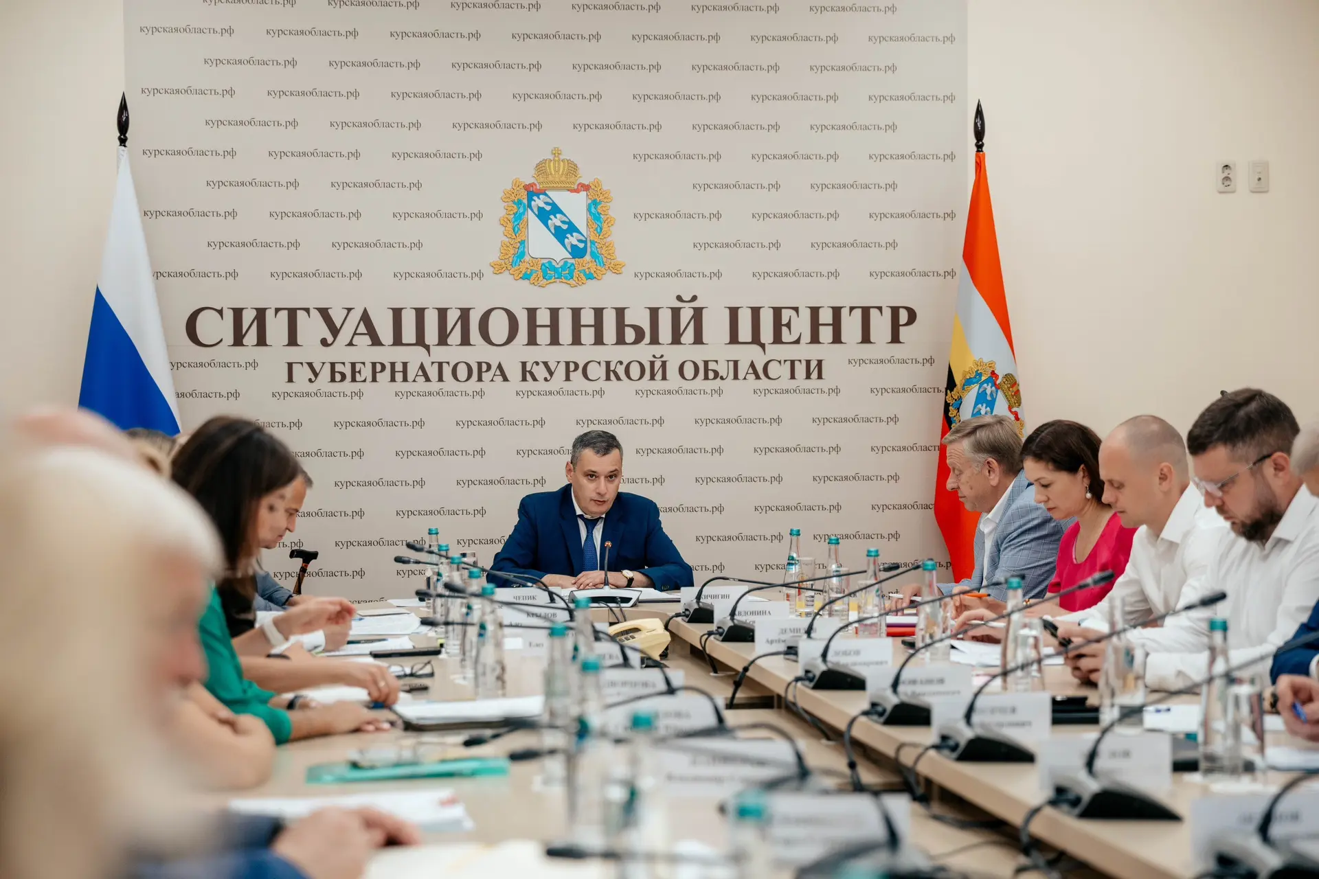 🇷🇺 В открытом режиме провёл заседание Правительства Курской области.