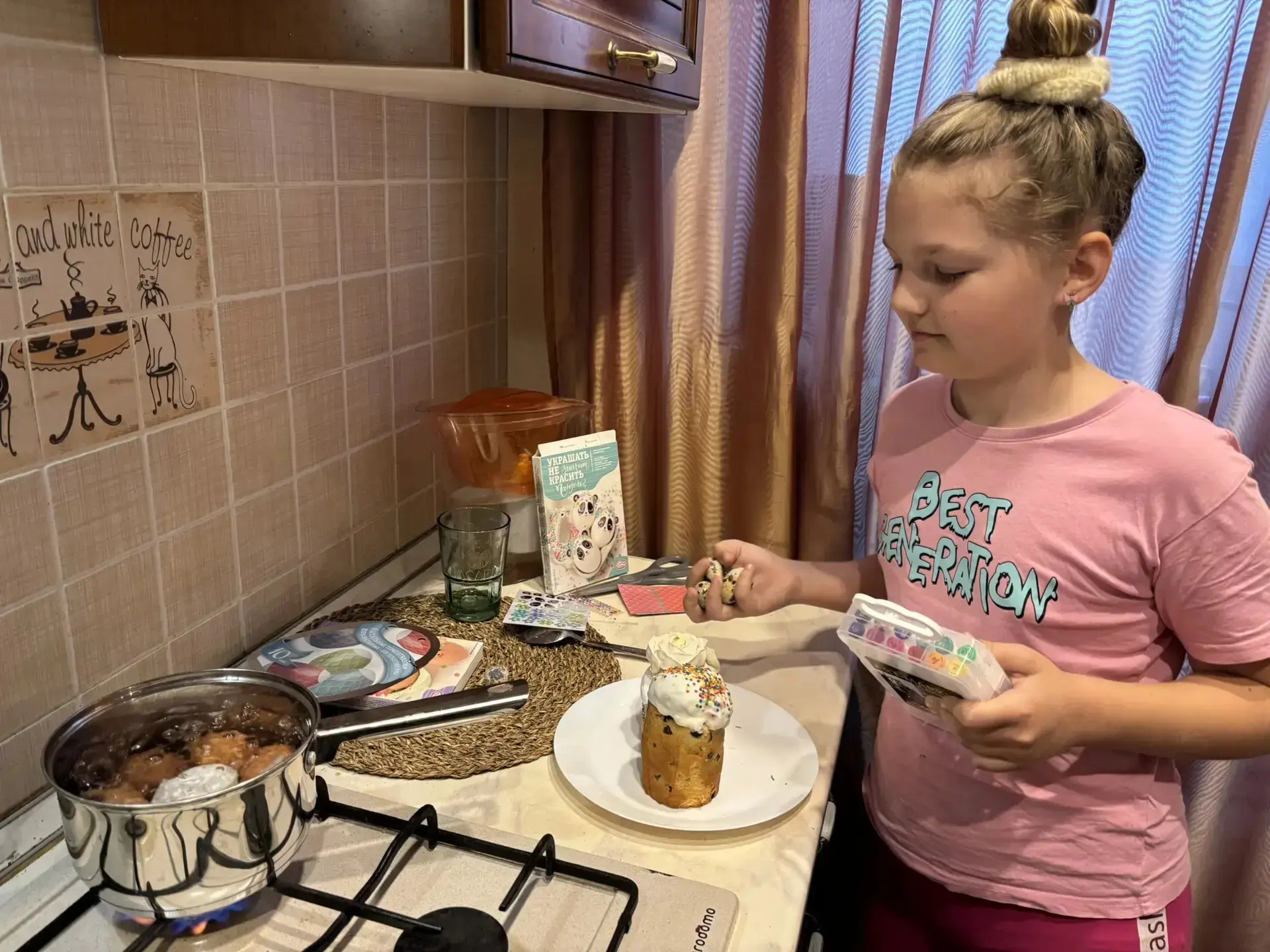 🥚Челлендж "Подготовка к Пасхе" 🥮   Ученица 3б класса Володина Агния.