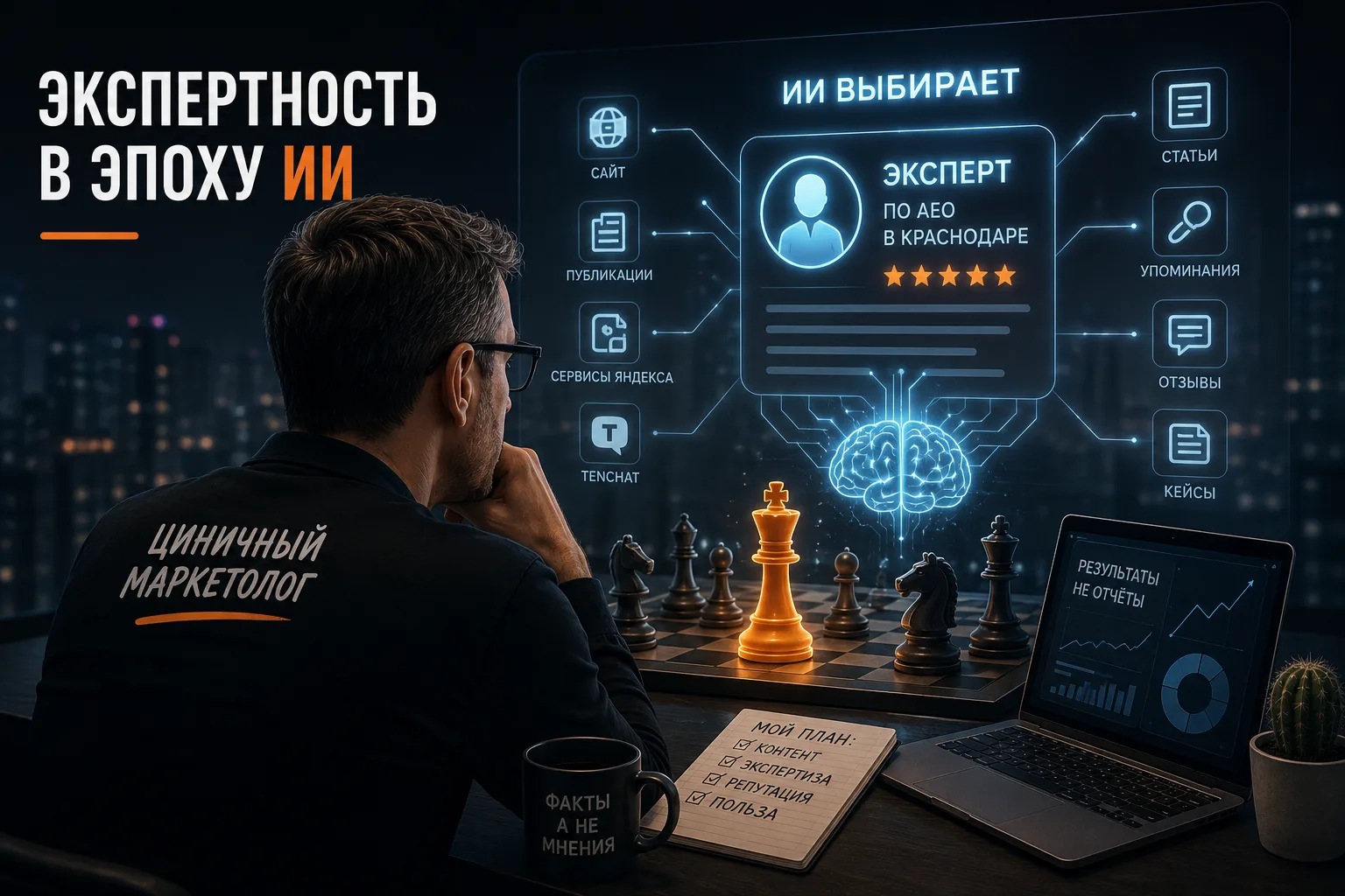 Я по образованию PR-специалист. Уже 17 лет работаю в интернет-маркетинге и изучаю и экспериментирую 