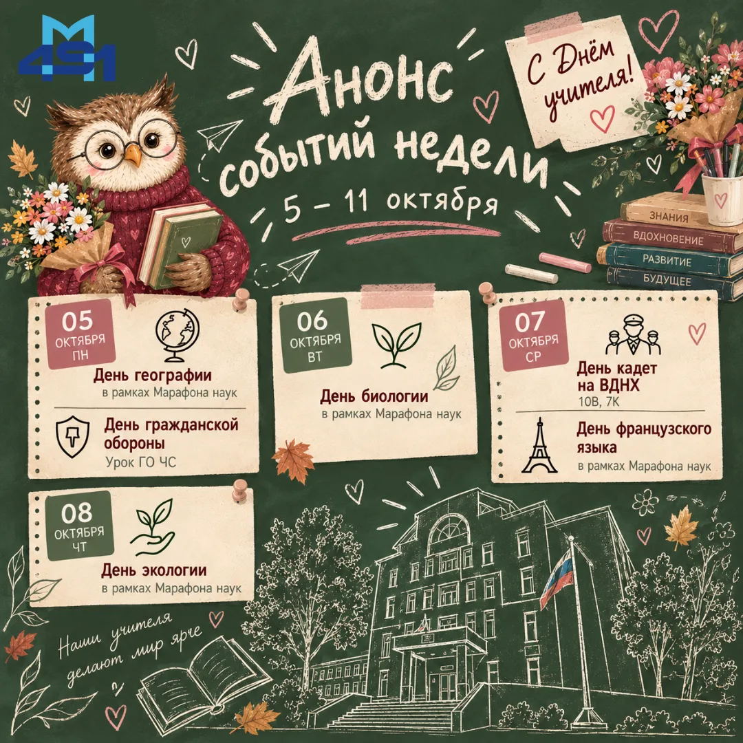 🇷🇺 Еще одна новая учебная неделя!