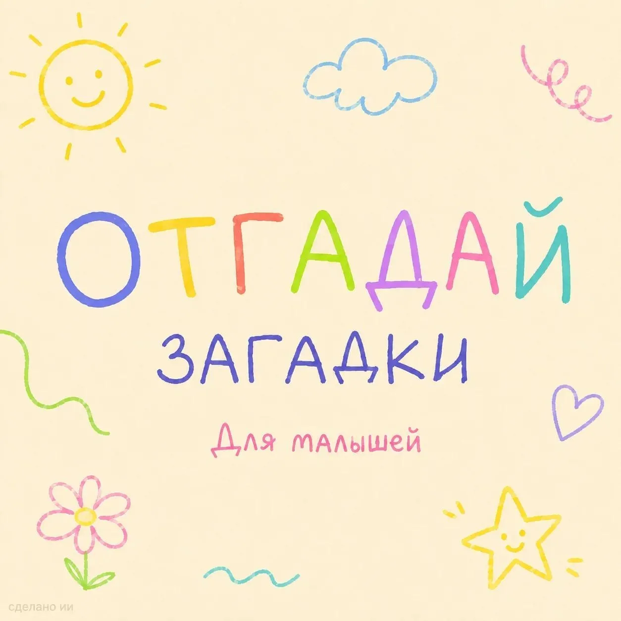 Отгадываем загадки вместе! 🌞✨