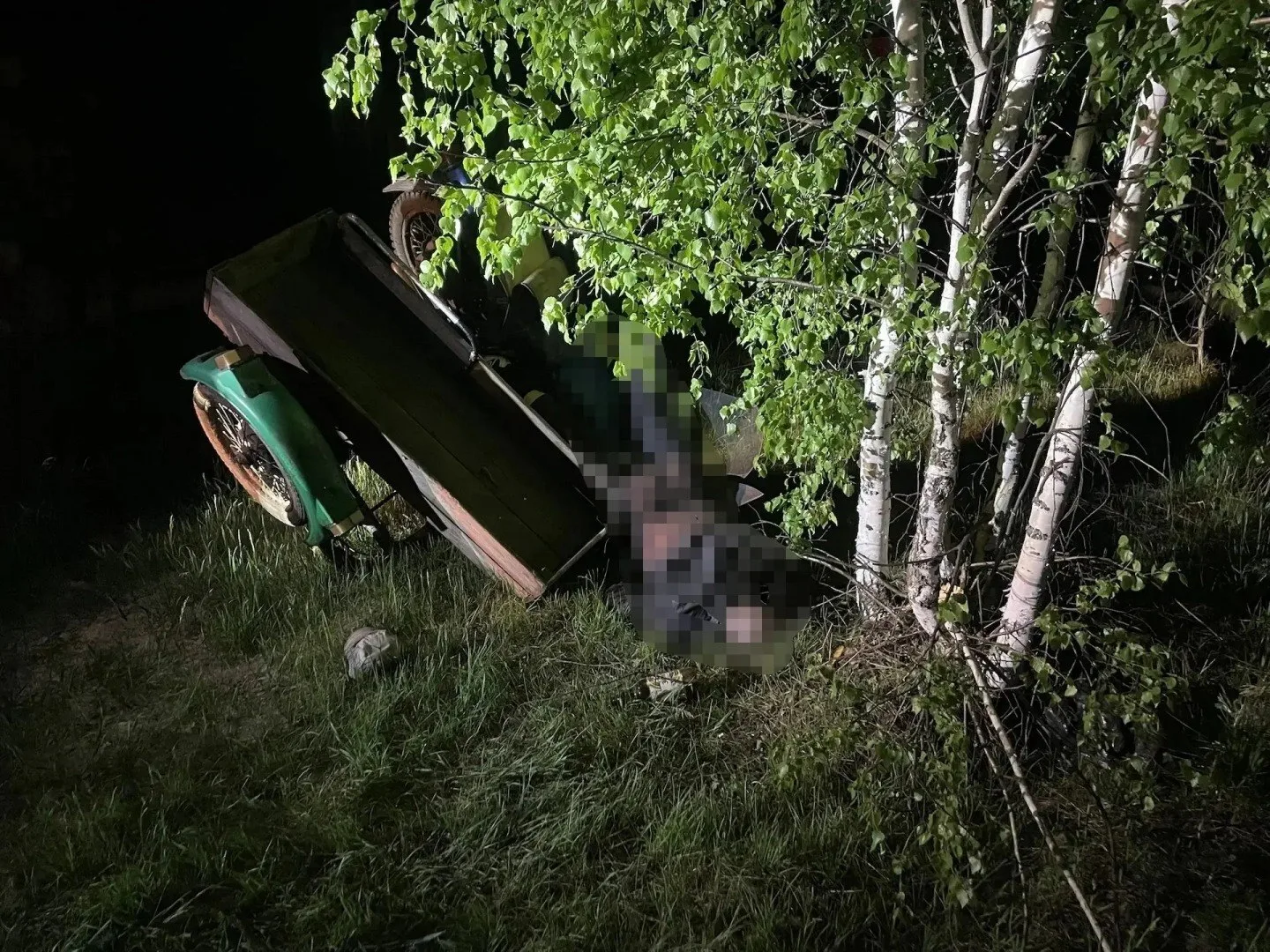 В Заволжье ночью случилась трагедия: водитель мотоцикла «Урал» с коляской погиб после столкновения с