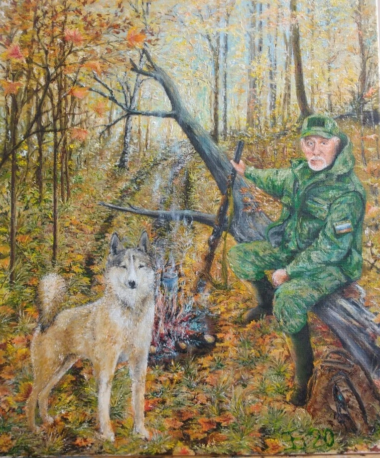 (59) ,,Не ждали", холст, масло, 50х60,2020г.