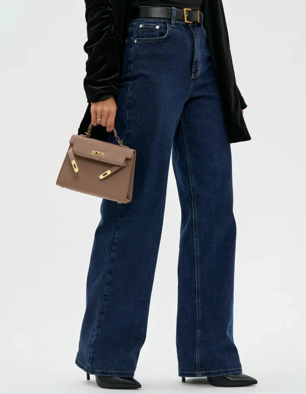 Джинсы палаццо