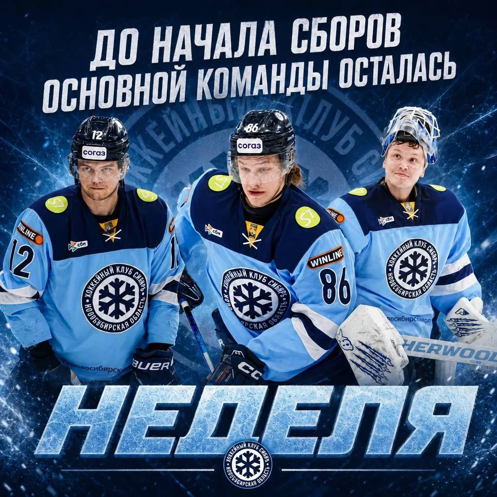 ❄️ До выхода из отпуска основной команды осталось 7 дней