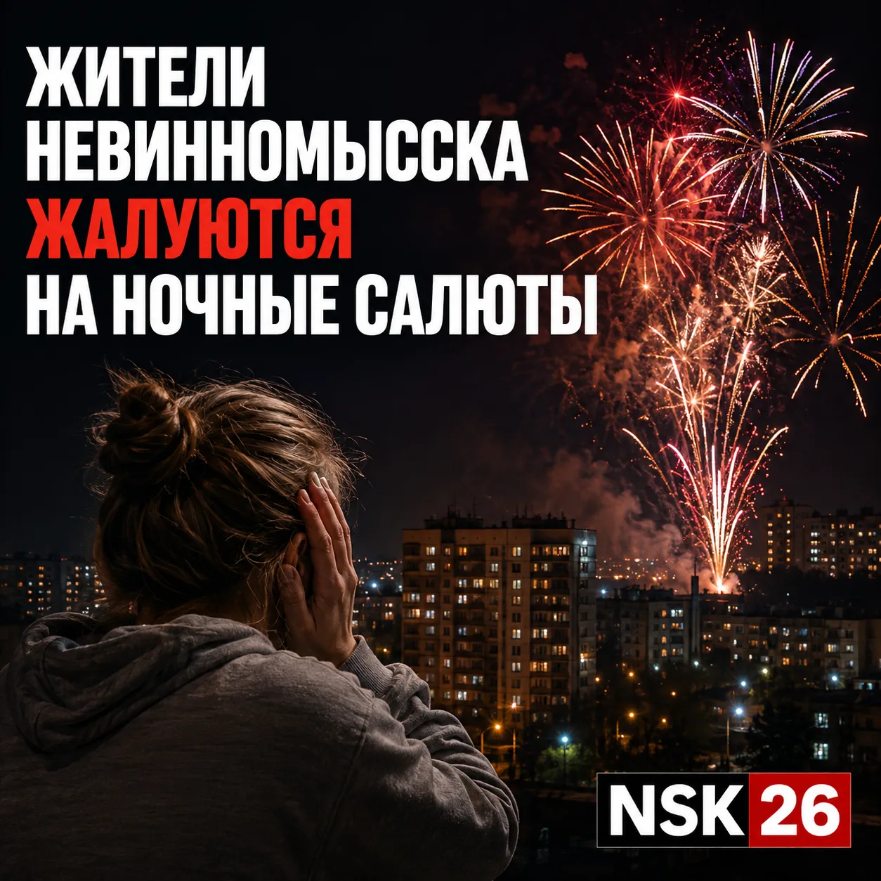 ⚠️ Жители Невинномысска жалуются на ночные салюты