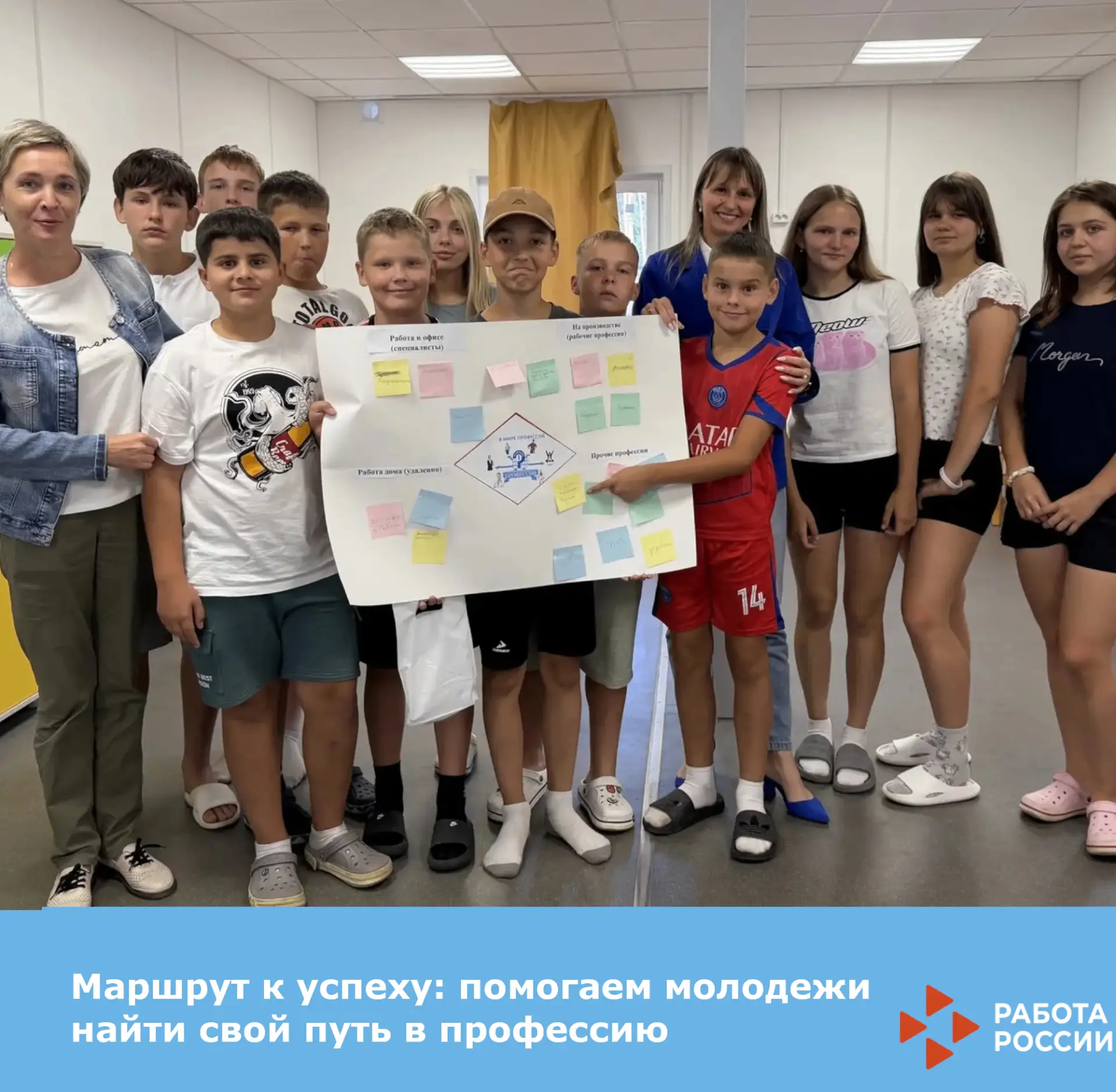 «Маршрут к успеху: помогаем молодёжи найти своё место в профессии»