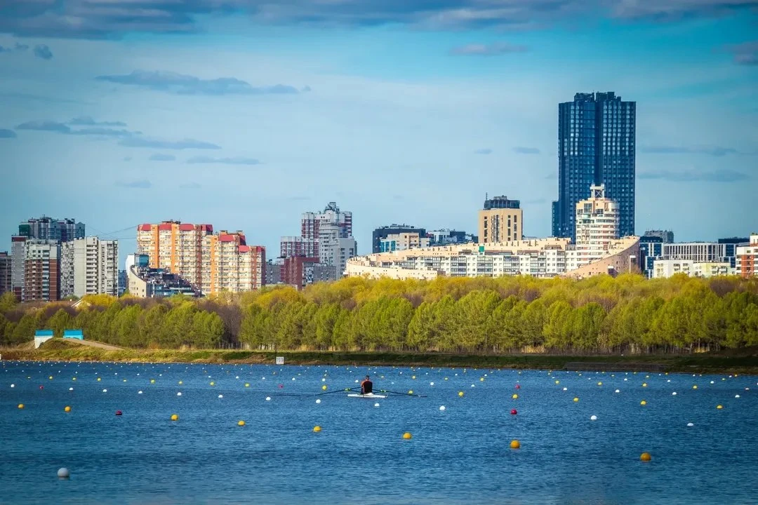Тёплый майский день на Гребном канале 🌿⛵