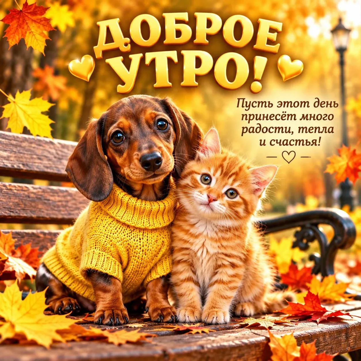 Всем доброе утро☀ 🌝⏰ и хорошего настроения 🐱💕🐱💕🐱💕🐱💕