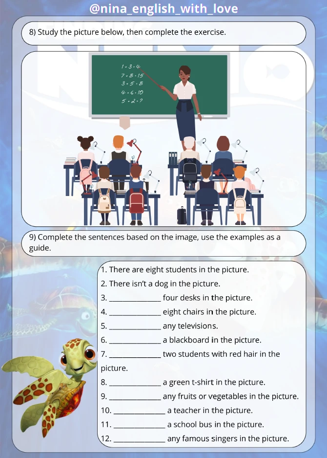 ❤ THERE IS THERE ARE WORKBOOK A1-A2     ❤️ Забрать бесплатно можно здесь     📚📚📚Бесплатная библиотек
