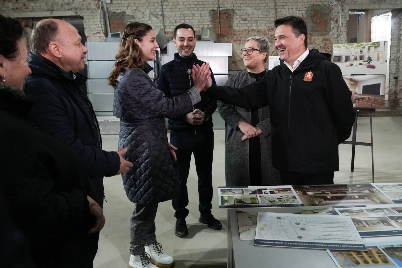 В Электростали ремонтируем культурный центр «Октябрь», место, где много лет занимаются творчеством д