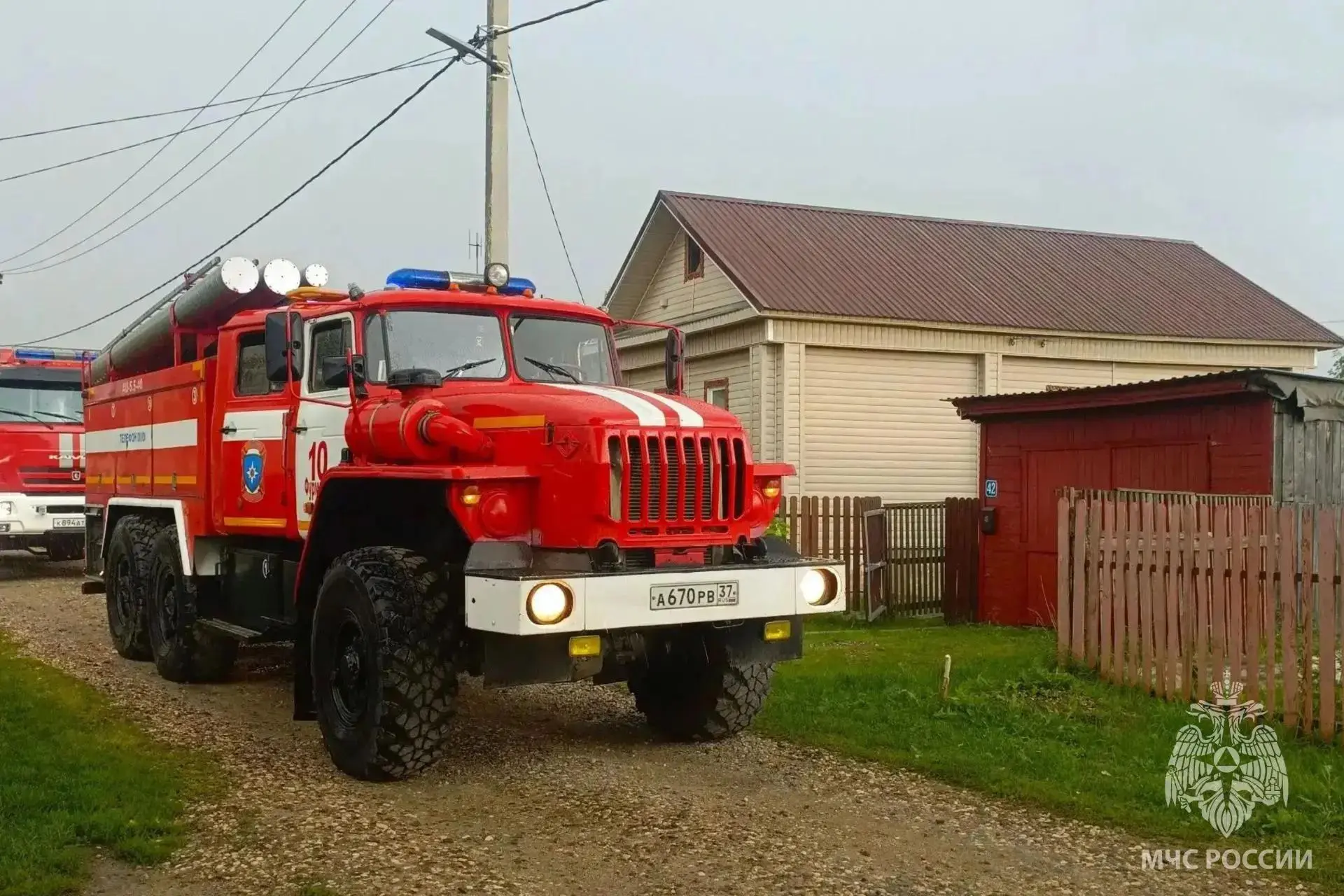 🚒На территории Ивановской области сохраняется малая пожарная опасность