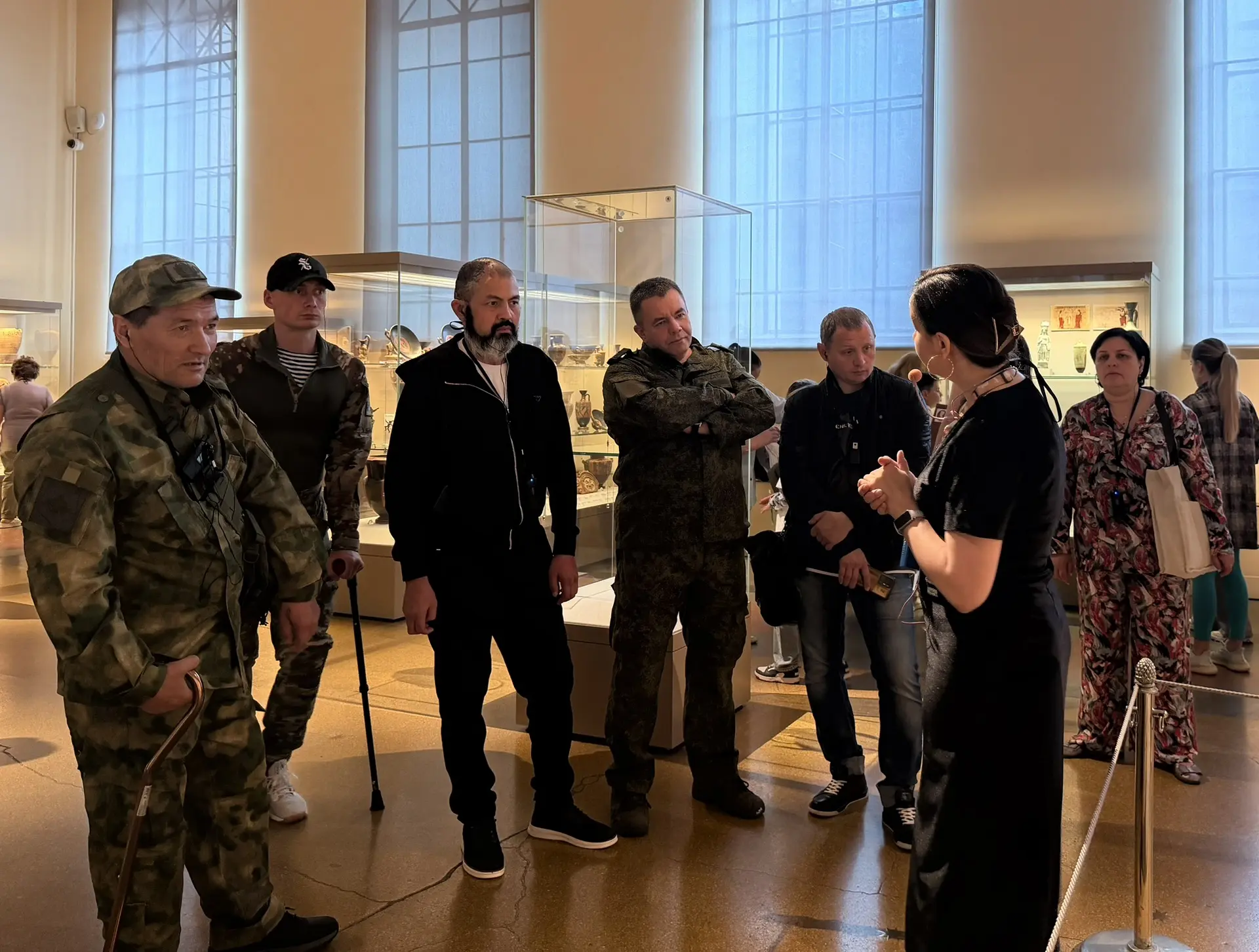 Участники СВО посетили Пушкинский музей
 
🏛️В рамках программы социокультурной адаптации участников