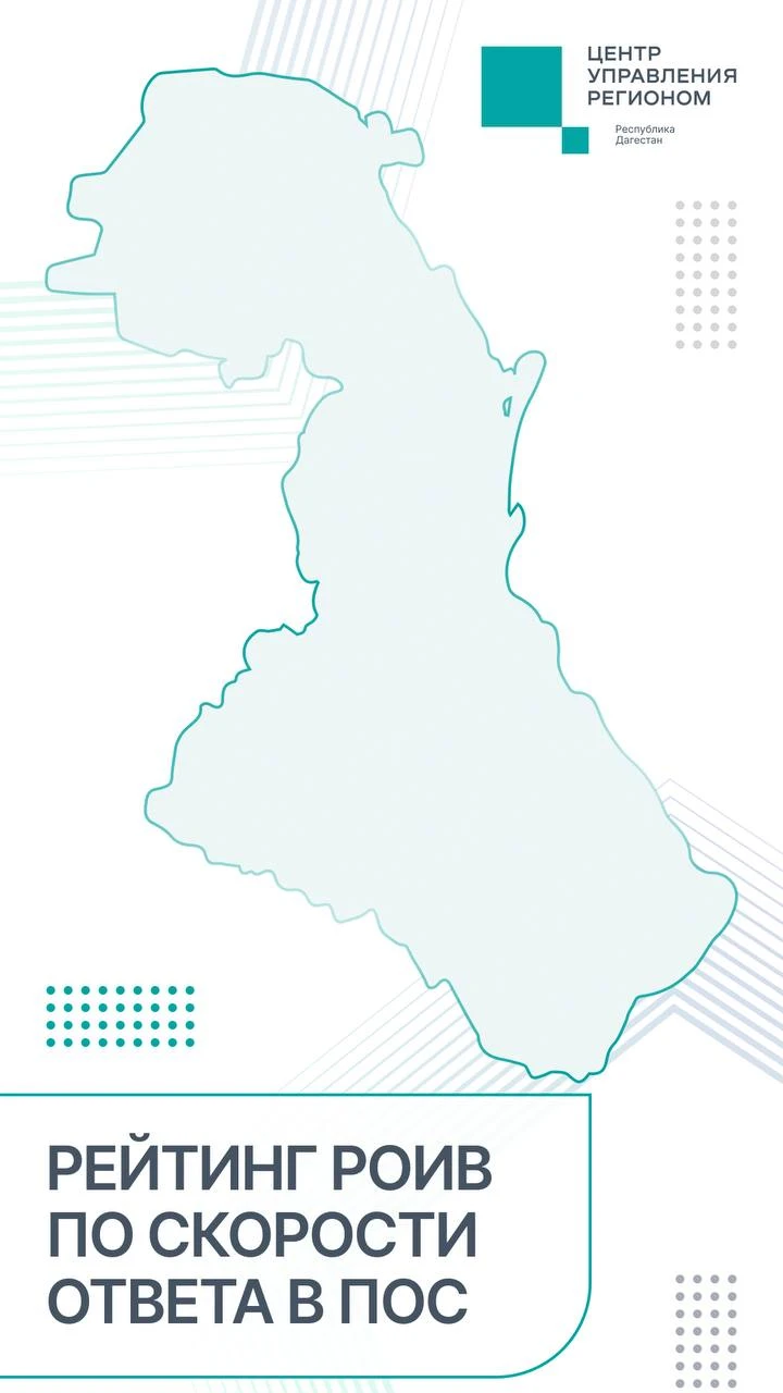 Рейтинг органов власти Дагестана по оперативности работы с обращениями граждан в ПОС