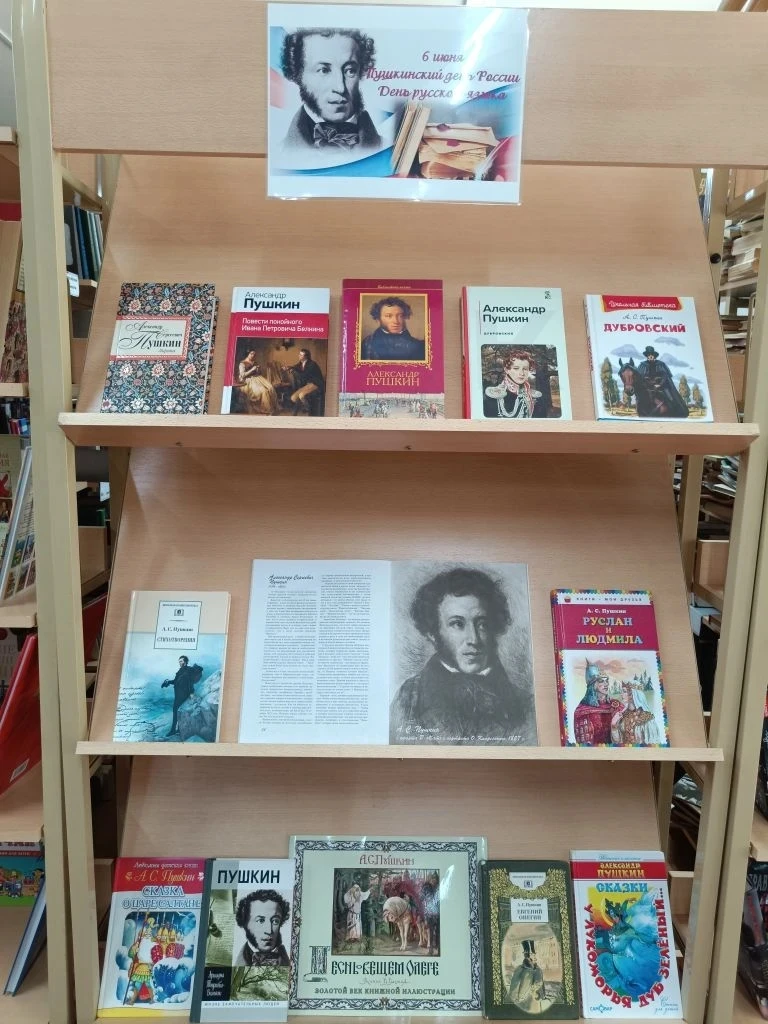📖«Идут года, но Пушкин остаётся»

📚В Новорогачинской поселковой библиотеке обзор выставленных книг