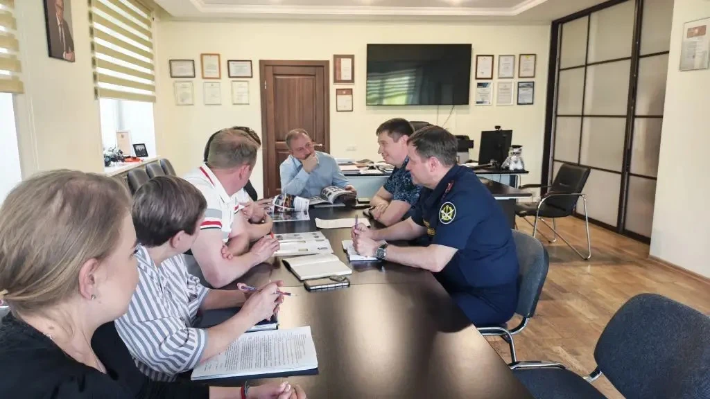 💼Руководители ГУФСИН и Красноярской межрайонной клинической больницы №20 имени И.С. Берзона обсудил