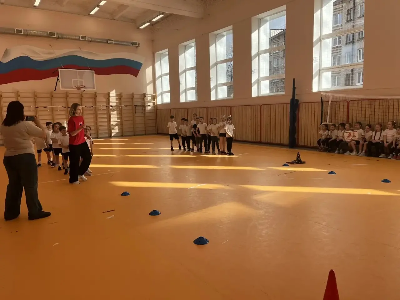 🚀 Сегодня в Колтушской школе — настоящий праздник спорта и здоровья! 💪🏃‍♂️🏃‍♀️  Традиционные эстафет