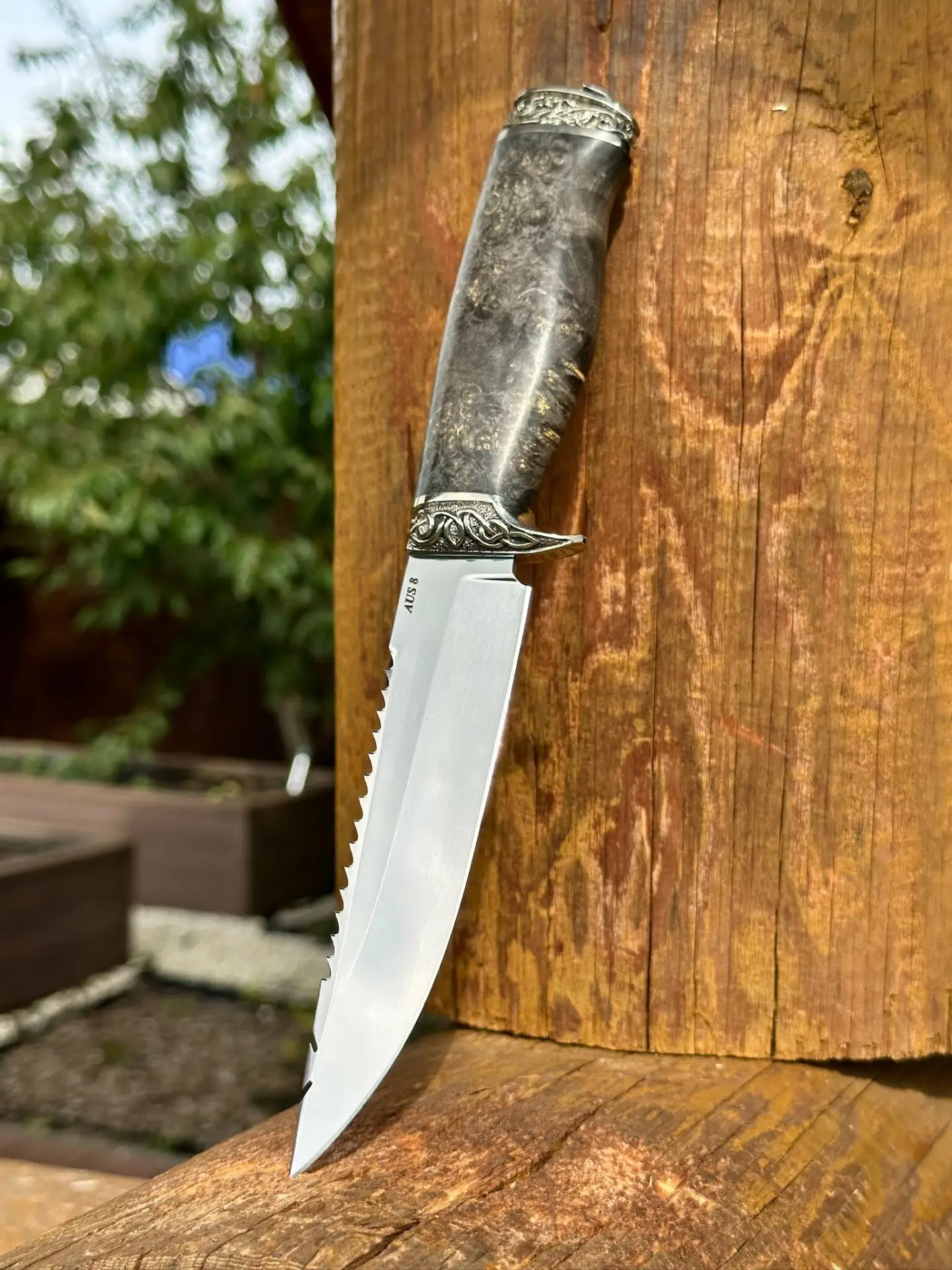 ⚔️Нож для рыбалки  «Судак» из нержавеющей стали AUS8
