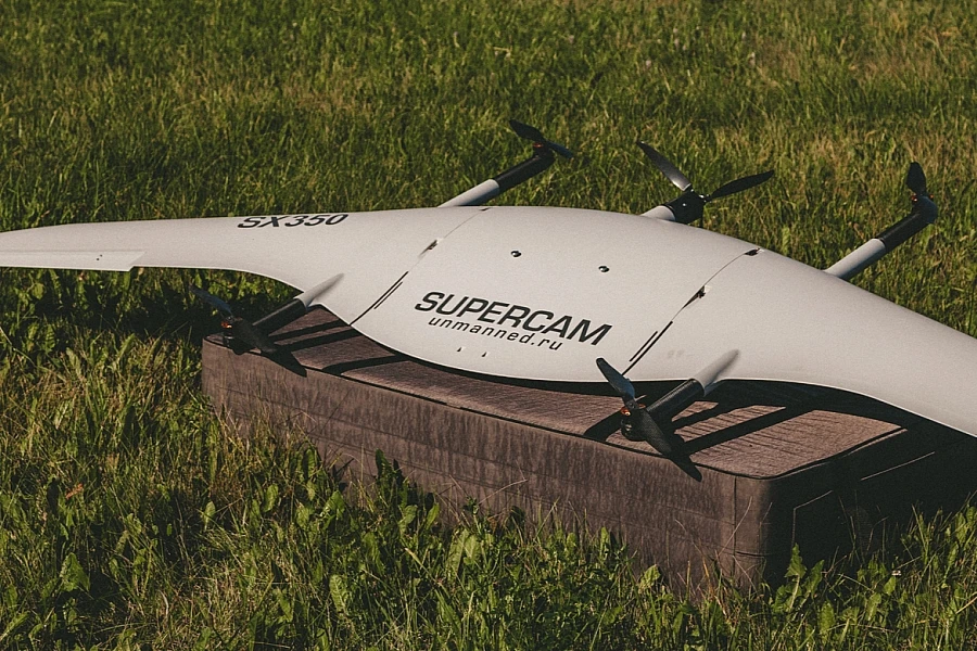 Российские дроны Supercam S350 и S180 впервые представят на оборонной выставке ADEX-202...