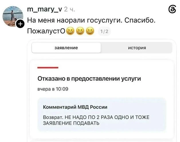 На Госуслугах нaчали КРИЧАТЬ на пользователей. Россиянка двaжды отправила одно и то же ...