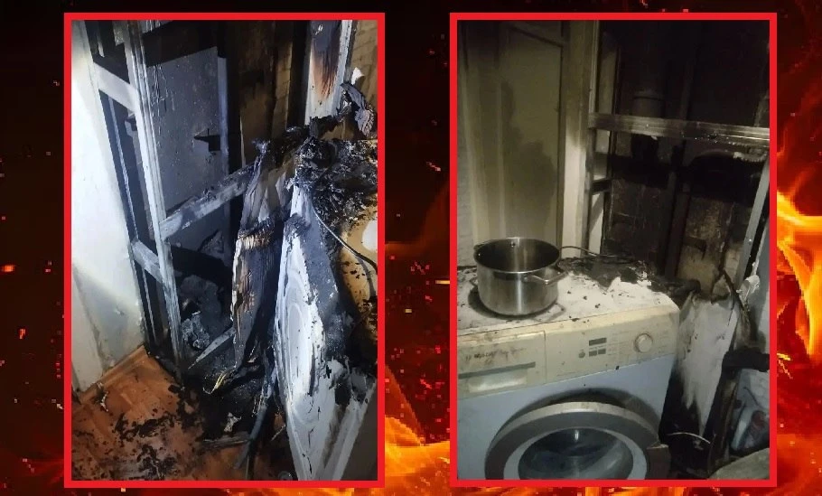 Огонь в Саяногорске вспыхнул из-за плохой проводки