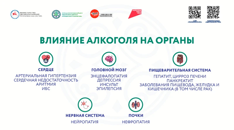 Влияние алкоголя