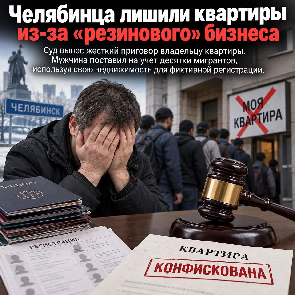 🏠 Челябинца лишили квартиры из-за «резинового» бизнеса