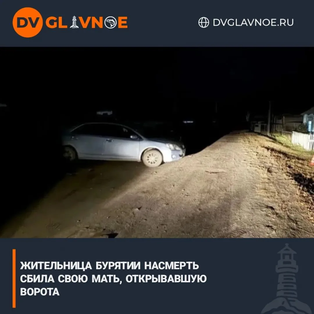Пьяная женщина за рулём насмерть сбила свою мать во дворе дома