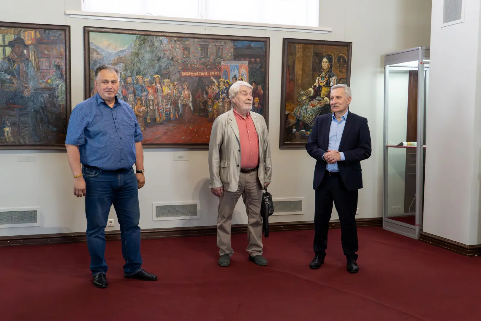 В музее-институте семьи Рерихов прошла творческая встреча профессора Герценовского унив...