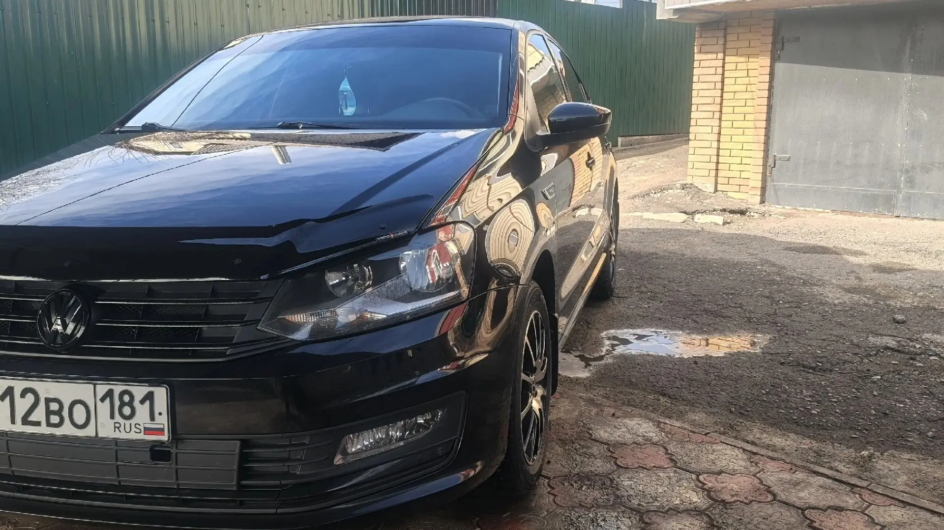 Volkswagen Polo 2018 года выпуска 1.6 CWVA 110 л.с. механика. Пробег 80 тыс. Комплектация: кондицион