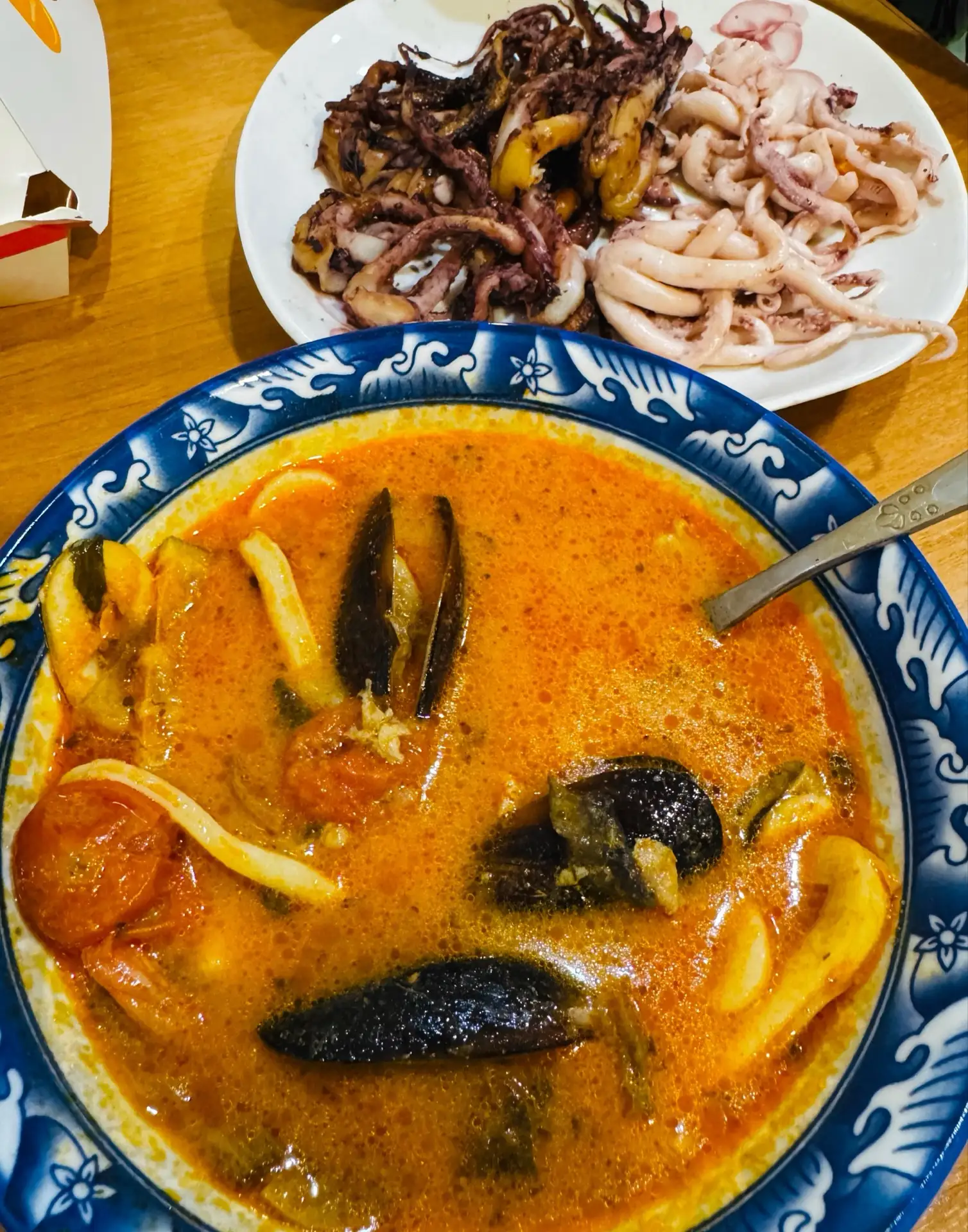 Ужин сегодня просто 10 из 10! 🍲🐙
