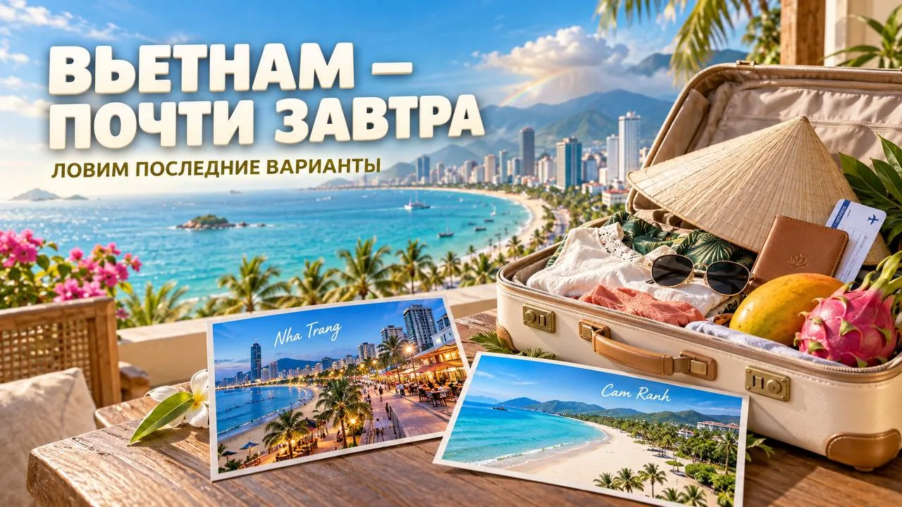 ☀️ ВЬЕТНАМ В БЛИЖАЙШИЕ ВЫЛЕТЫ: ЧЕМОДАН СОБИРАЕМ БЫСТРЕЕ, ЧЕМ ПРИДУМЫВАЕМ ОТГОВОРКИ 😁