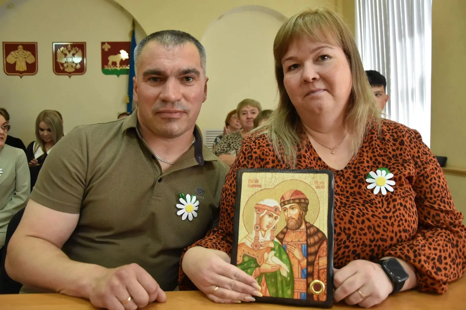 ❤️Сегодня в администрации муниципального района на торжественном мероприятии, посвященн...