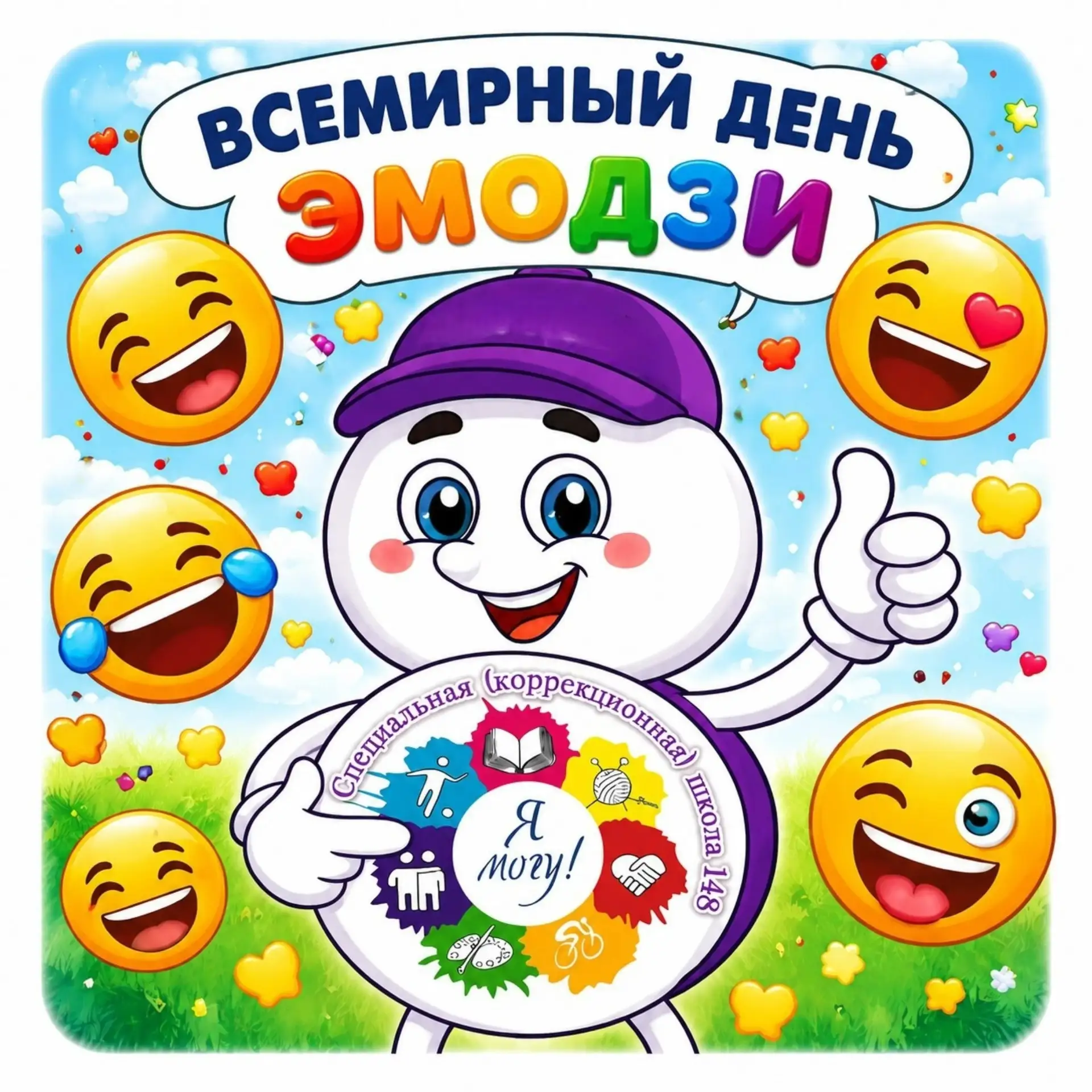 😍 Сегодня Всемирный день эмодзи! 🎉 
 
Да-да, у смайликов есть свой собственный праздник. 17 июля м