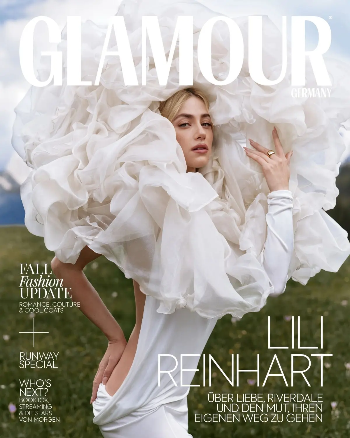 Лили Рейнхарт для журнала GLAMOUR • Германия • Октябрь 2026