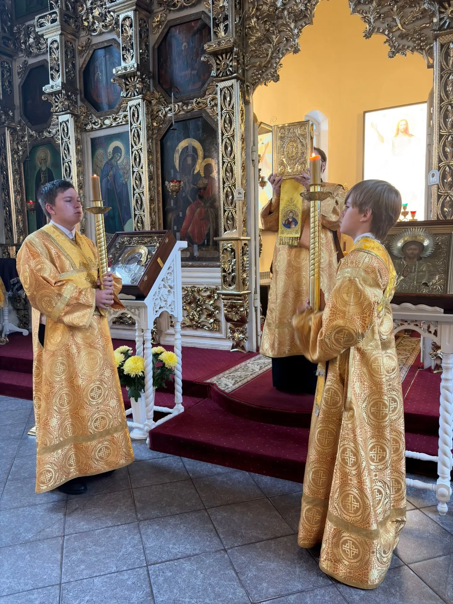 📝В семинарском храме прошли воскресные богослужения 

Всенощное бдение совершал иерей Иоанн Куликов