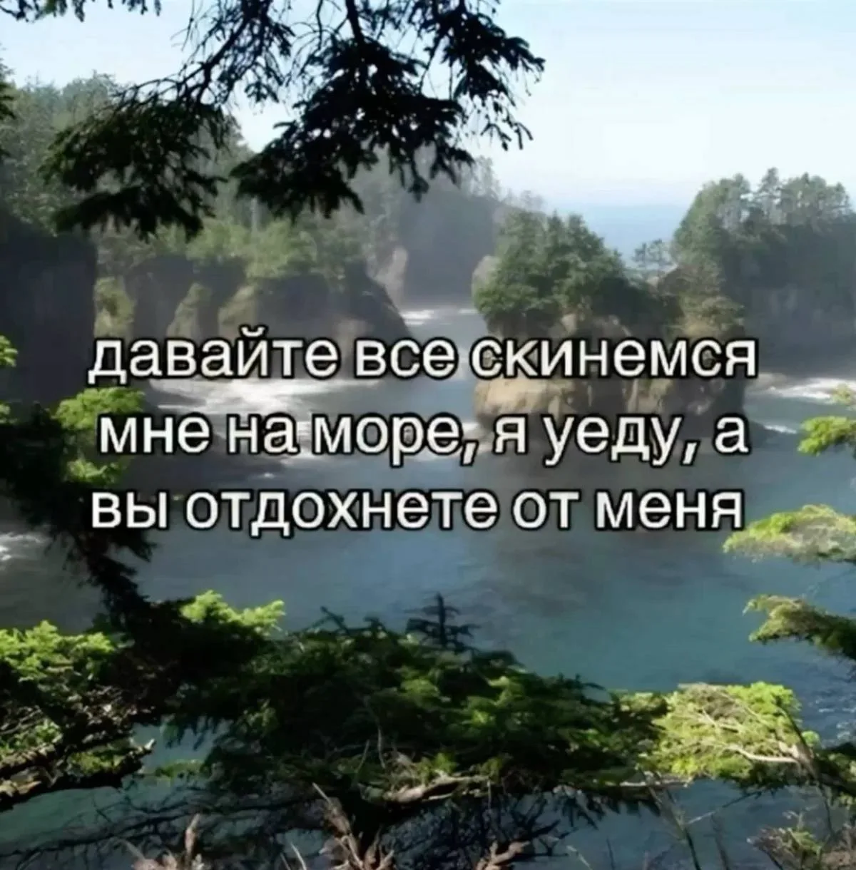 Спасибо, что помогли наковырять мне на море…..

Простите, что не удалось от меня отдохнуть…