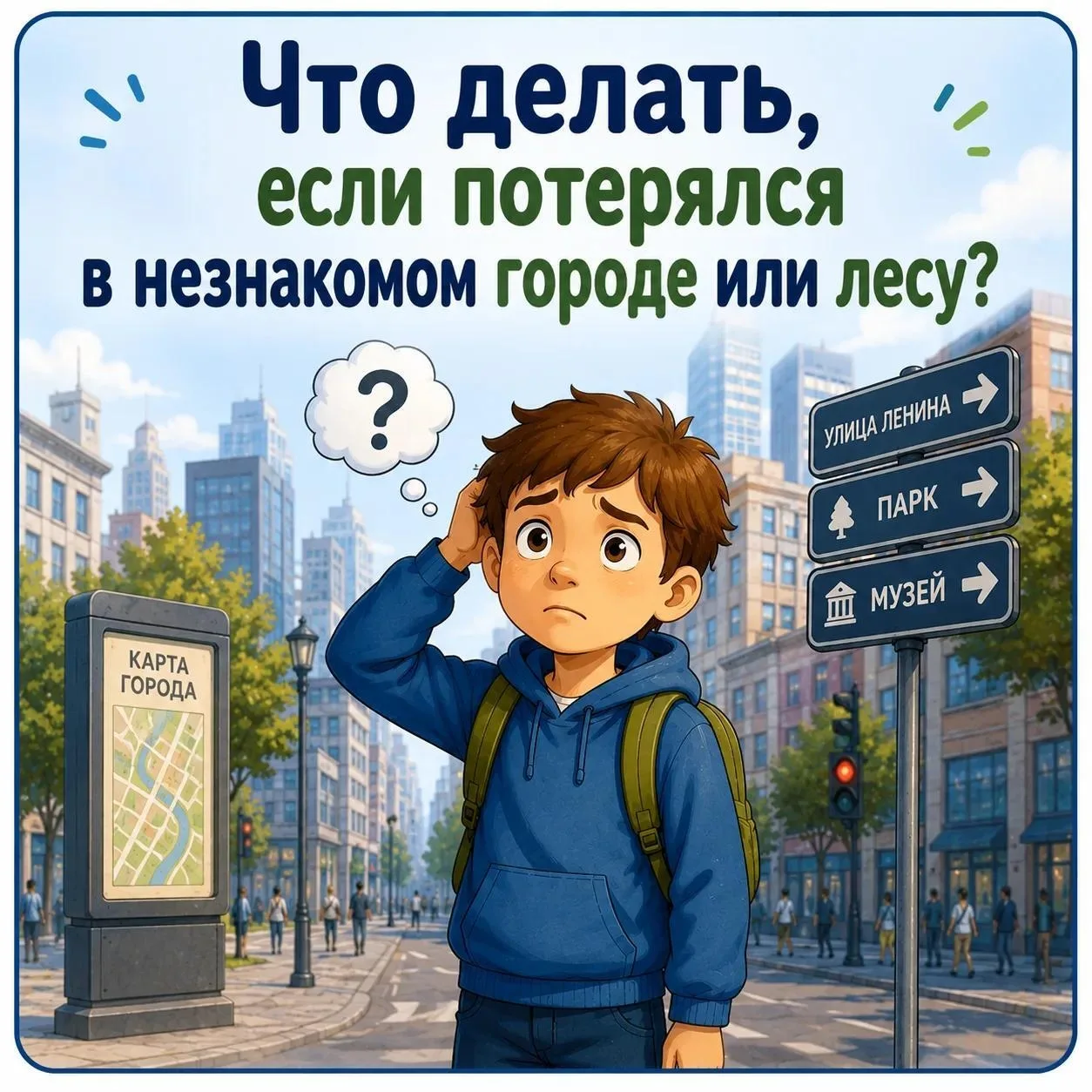 📍Что делать, если потерялся в незнакомом городе или лесу

Летние путешествия и походы — прекрасно, 
