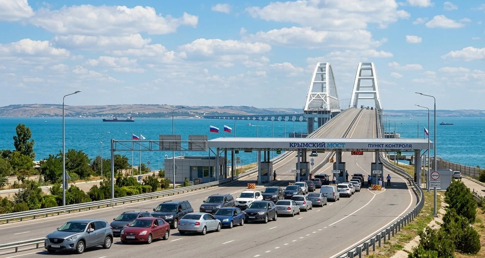 Крымский мост и бензин на юге для туристов: ситуация на утро воскресенья