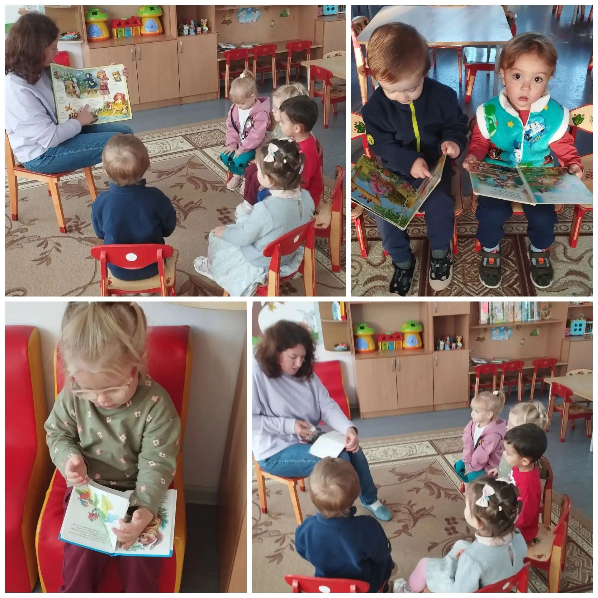 ✨ В группе «Бабочки» прошла тёплая и познавательная беседа на тему «Книги — наши друзья...
