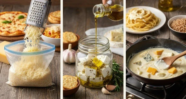 🧀 Куда девать остатки сыра после застолья?