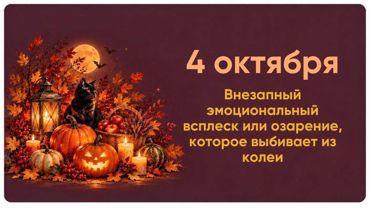 СОВЕТ ДНЯ ➡️ 4 ОКТЯБРЯ