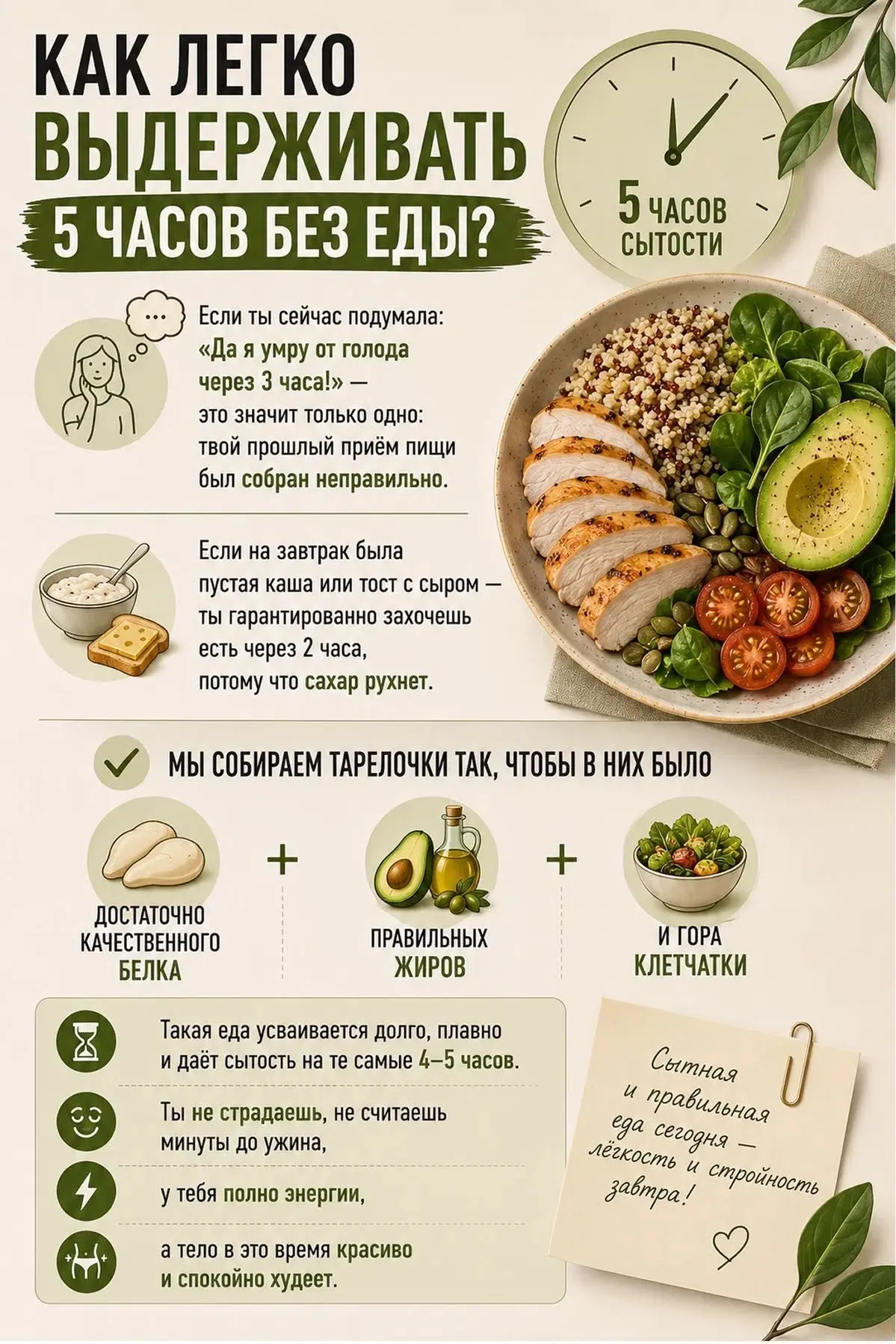 **ХОТИТЕ, ЧТОБЫ ГОЛОД НЕ ВОЗВРАЩАЛСЯ? ЕШЬТЕ ЭТИ ПРОДУКТЫ**