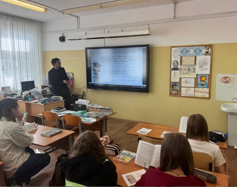 Студенты проектной группы «Право знать право» Московского государственного юридического университета