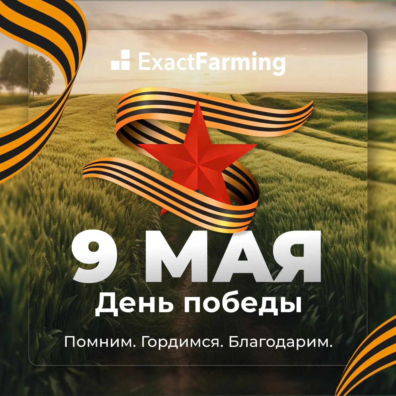 Поздравляем с днём победы!