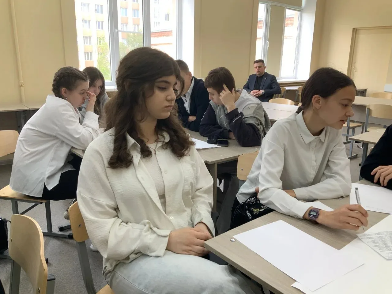 #профориентация  👨‍🏫В апреле учащиеся нашей школы приняли участие в серии увлекательных мероприятий,