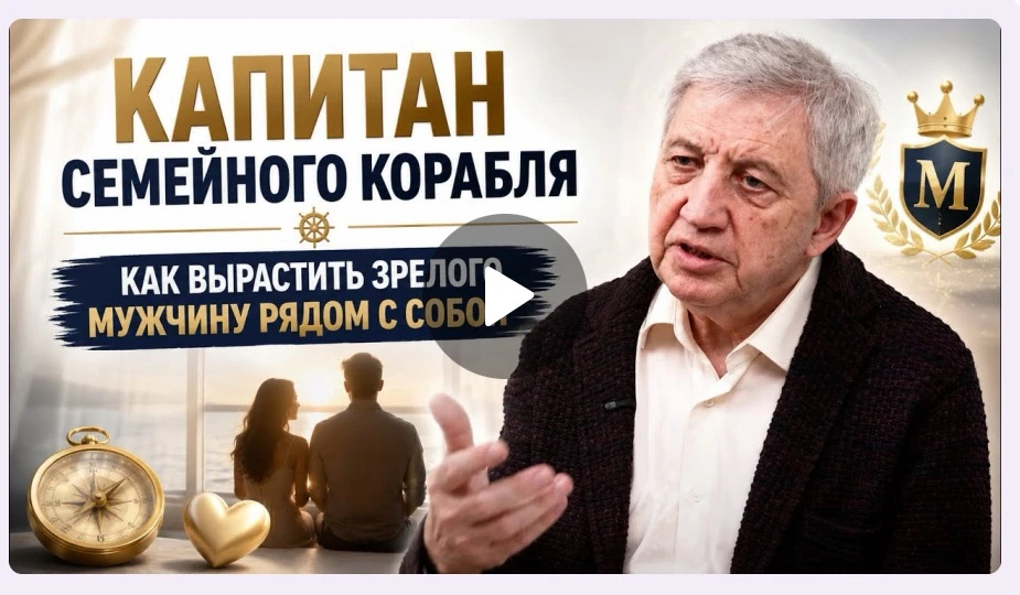 Новое видео для вас🤍

Капитан семейного корабля: как вырастить зрелого мужчину рядом с собой?

🔗 С
