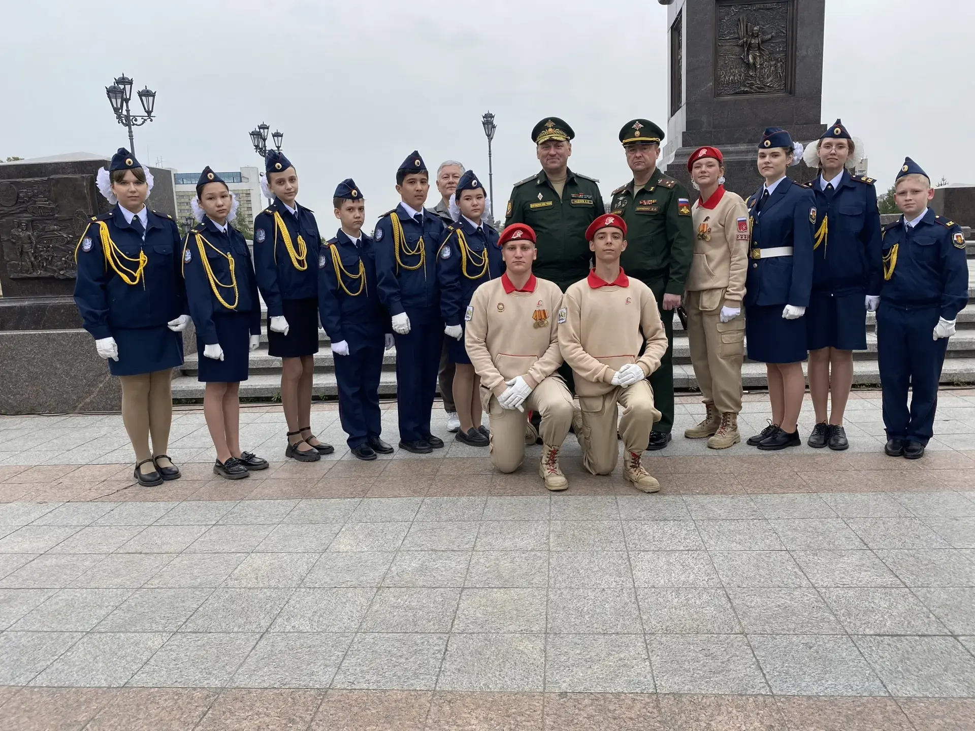 28 мая на площади Воинской славы Хабаровска прошло торжественное мероприятие, посвящённое юбилею дви