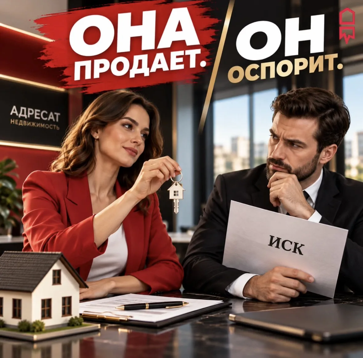📌 Она продает. Он оспорит