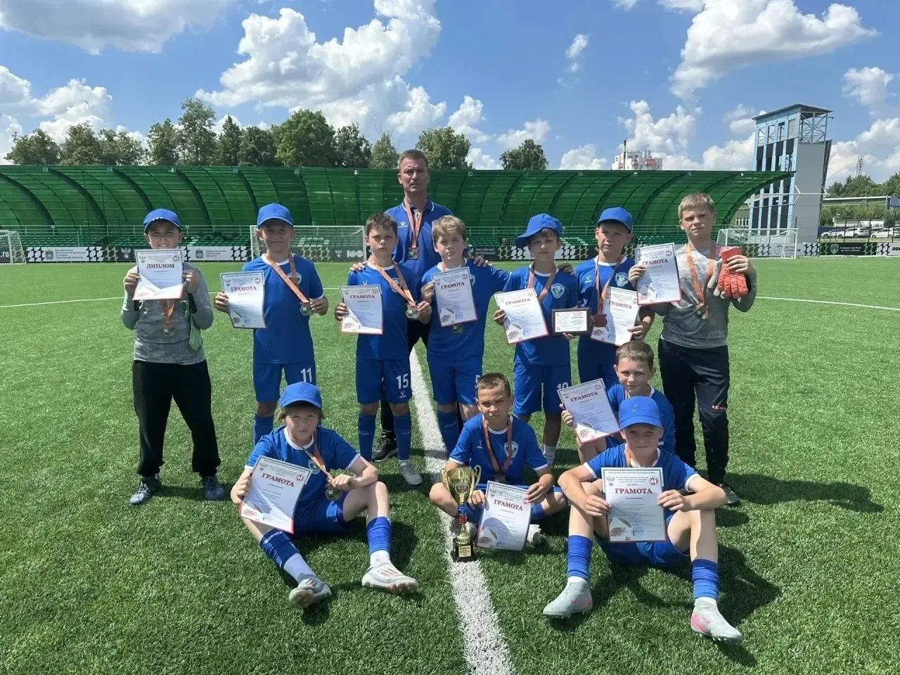 ⚽️Воспитанники спортивной школы «Авангард» 2015 года завоевали бронзовые медали финального этапа пер